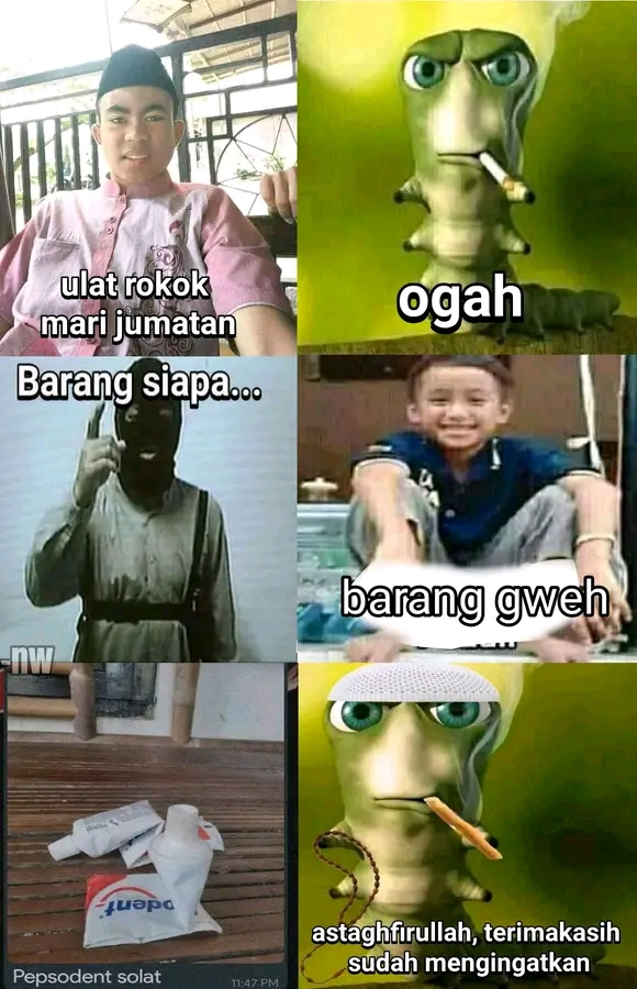 Haii guys! Yuk bahas meme legendaris “Pemuda Diingatkan Sholat Jum’at”